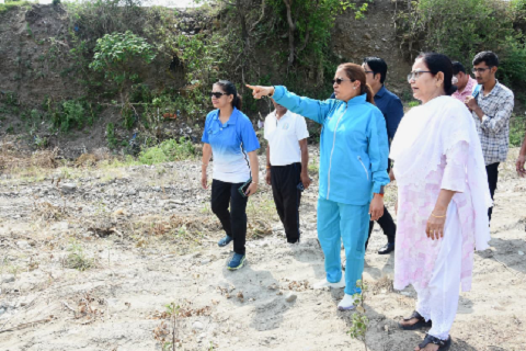 उत्तराखंड के खेल भविष्य की नींव रखी जा रही है, भूमि पर पहुंच बोलीं खेल मंत्री रेखा आर्या..